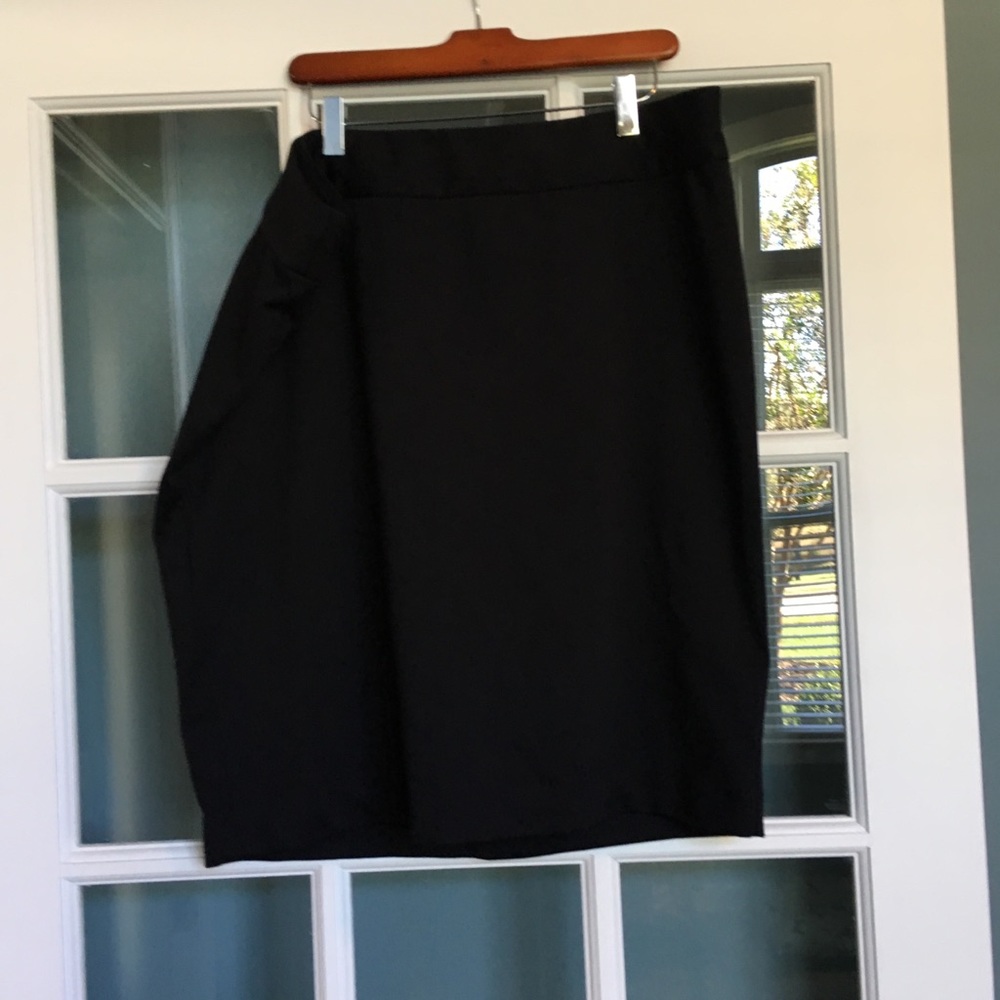 Knee length dress skirt